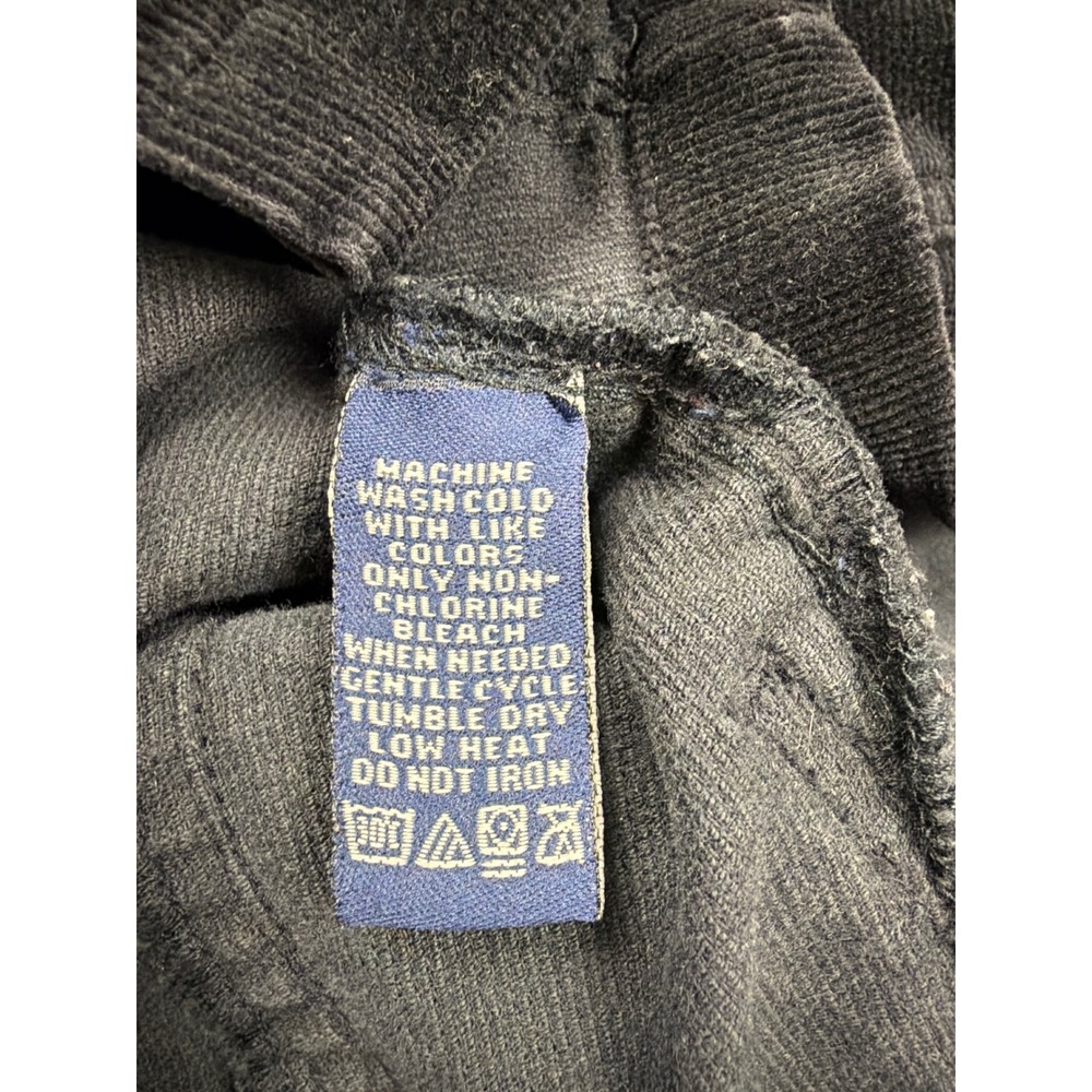 American Eagle Vintage Y2K Corduroy Blazer Jacket Black Womens Medium RN 54485 - Picture 7 of 7